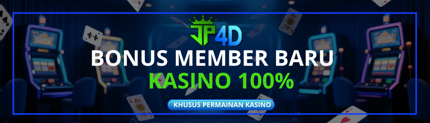 BONUS MEMBER BARU KASINO 100% DI DEPAN